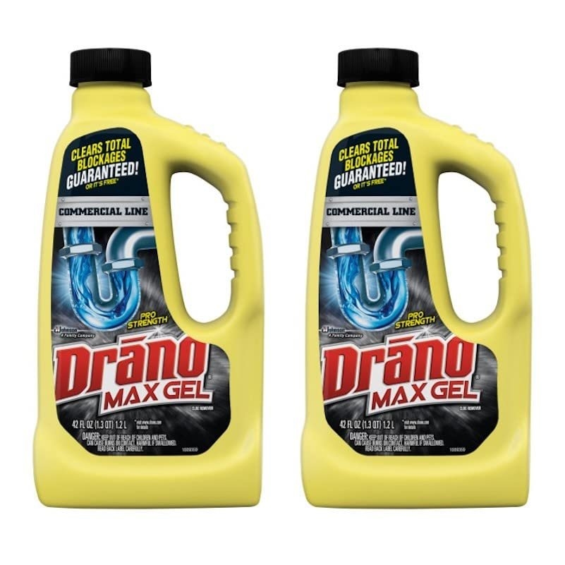 Drano Max Gel Clog Remover, Commercial Line, 42 oz, (Pack of 2) - Imported  Products from USA - iBhejo